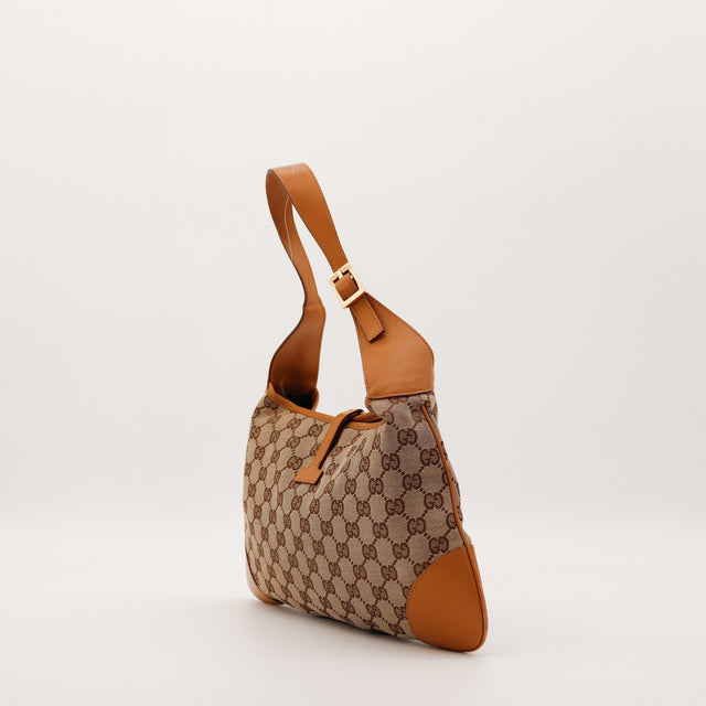 Sac Gucci New Jackie profil bandes Web occasion authentique — AMANA Vintage