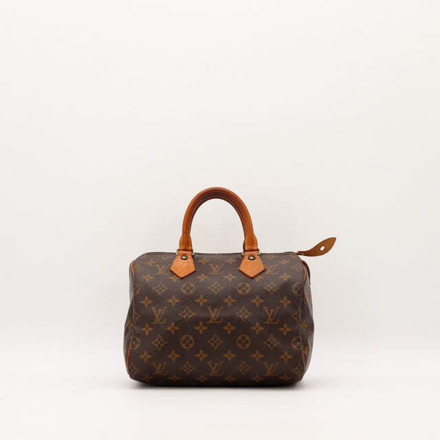 Sac Louis Vuitton Speedy 25 Toile Monogram vue de face occasion authentique — AMANA Vintage