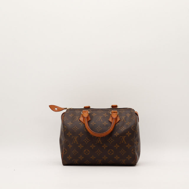 Louis Vuitton Speedy 25 achteraanzicht Monogram-canvas état tweedehands — AMANA Vintage