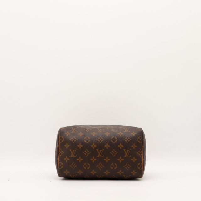 onderaanzicht Louis Vuitton Speedy 25 bodem Monogram-canvas tweedehands — AMANA Vintage