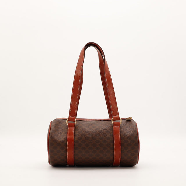 Sac Céline Papillon Macadam vue arrière toile monogrammée occasion authentique — AMANA Vintage