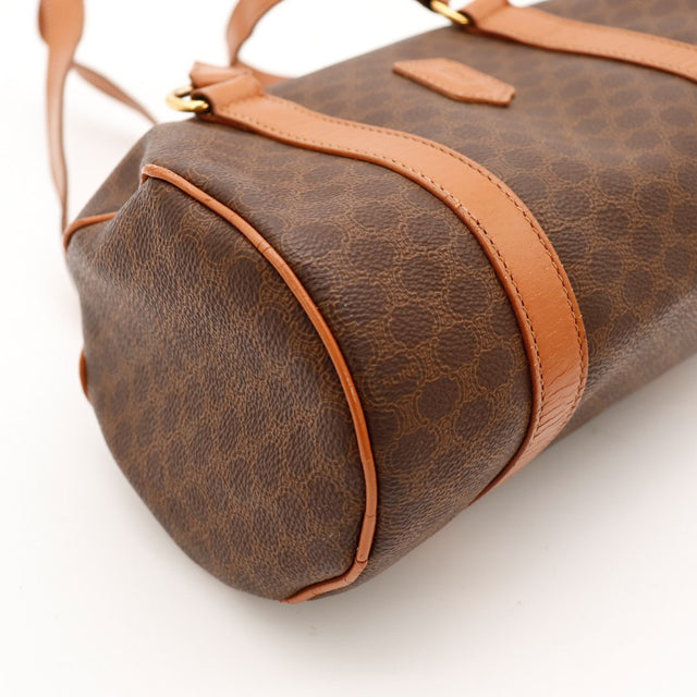 Détail coin et liseré cuir Céline Papillon Macadam occasion authentique — AMANA Vintage
