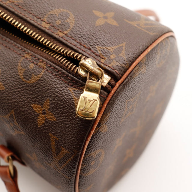 Détail tirette zip dorée Louis Vuitton Papillon 26 occasion authentique — AMANA Vintage