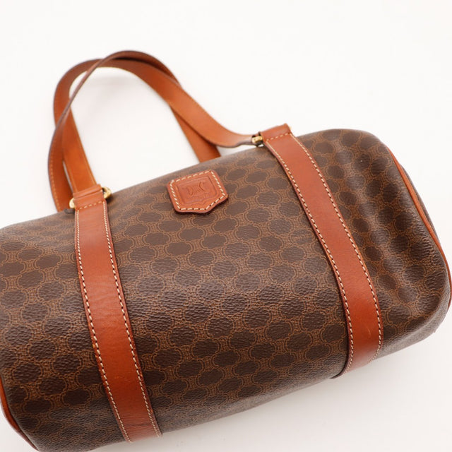 Detail anses cuir Celine Papillon Macadam occasion authentique — AMANA Vintage