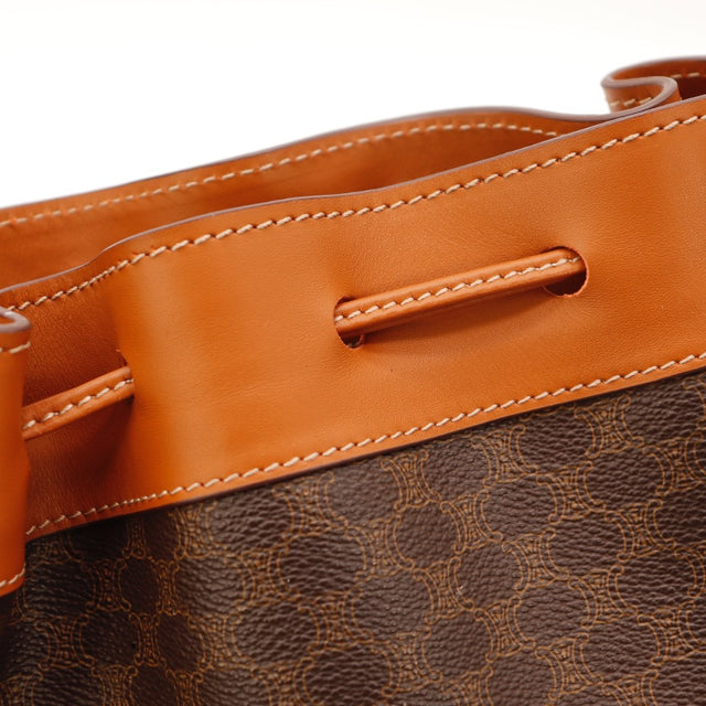 Vue du fond du sac seau Céline Macadam occasion authentique — AMANA Vintage