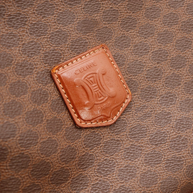 Patine caramel du cuir de vachette Céline sac seau Macadam — AMANA Vintage