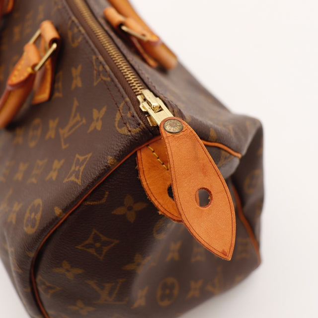 Vue latérale Louis Vuitton Speedy 35 Toile Monogramme occasion authentique — AMANA Vintage