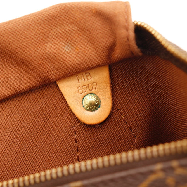 Vue de l'intérieur Louis Vuitton Speedy 35 Toile Monogramme occasion authentique — AMANA Vintage