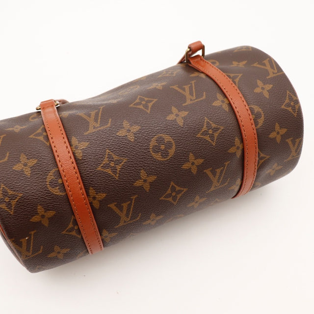 Vue de profil Louis Vuitton Papillon 26 Toile Monogramme occasion authentique — AMANA Vintage