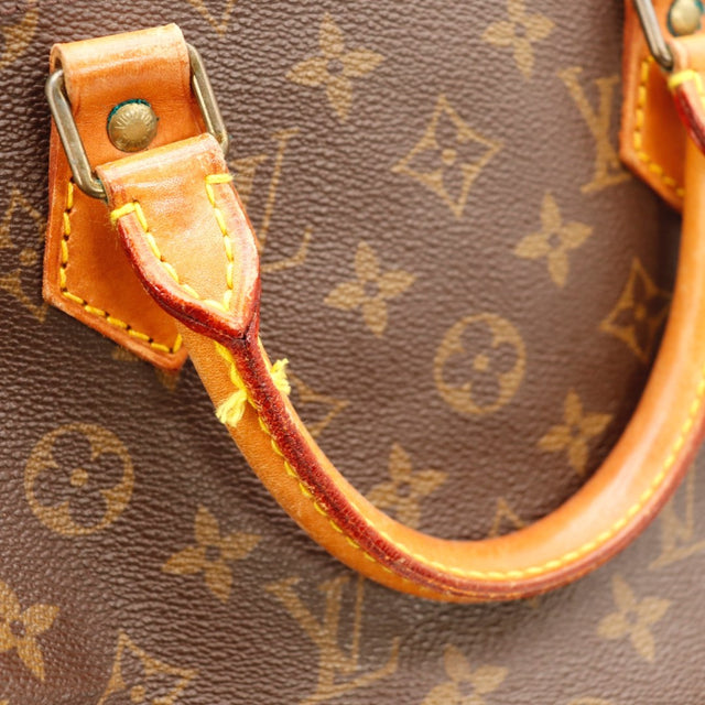 Détail de l'argenterie Louis Vuitton Speedy 35 Toile Monogramme occasion authentique — AMANA Vintage