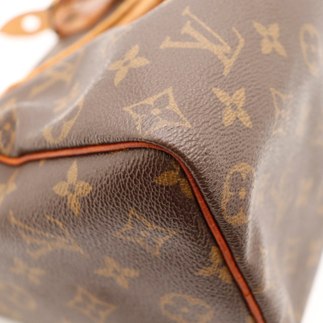 Détail de l'argenterie Louis Vuitton Speedy 25 Toile Monogramme occasion authentique — AMANA Vintage