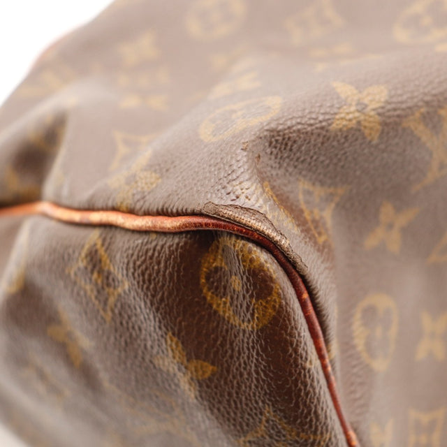 Détail de l'argenterie Louis Vuitton Speedy 35 Toile Monogramme occasion authentique — AMANA Vintage