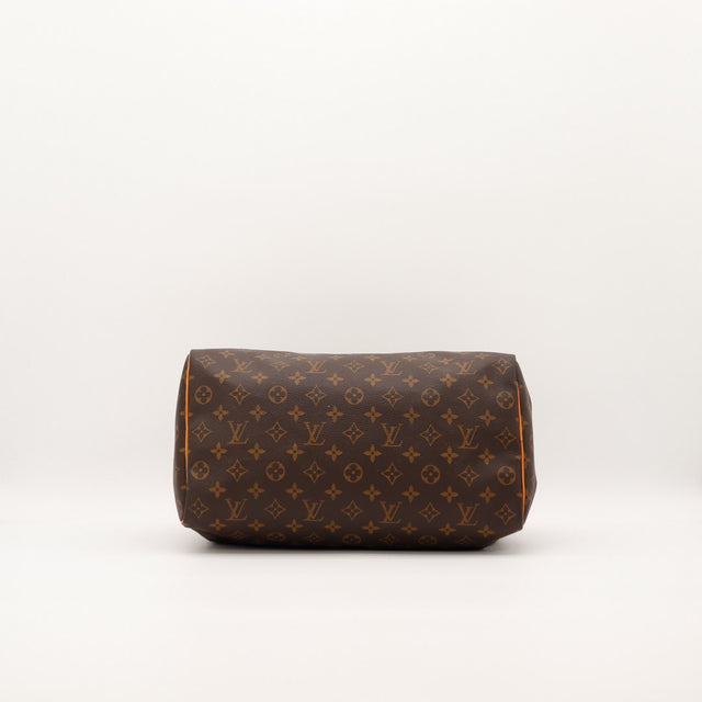 bodemaanzicht Louis Vuitton Speedy 35 Monogram-canvas — AMANA Vintage