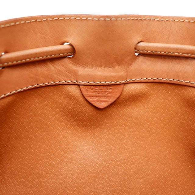 Détail cordon coulissant et estampille Céline Paris — AMANA Vintage