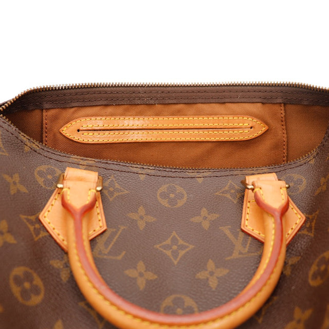 datumcode SP0944 Louis Vuitton Speedy 30 sur lipje vachette Binnenkante — AMANA Vintage