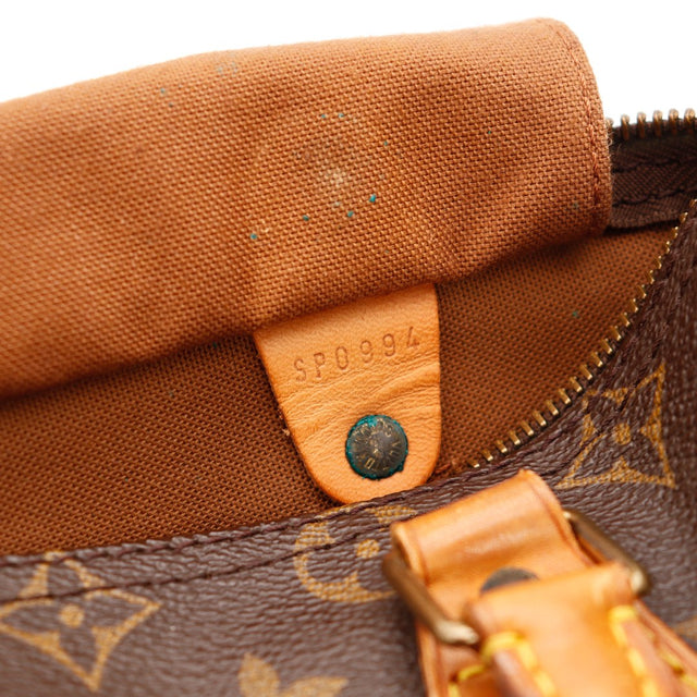 datumcode SP0994 Louis Vuitton Speedy 30 lipje vachette Binnenkant — AMANA Vintage