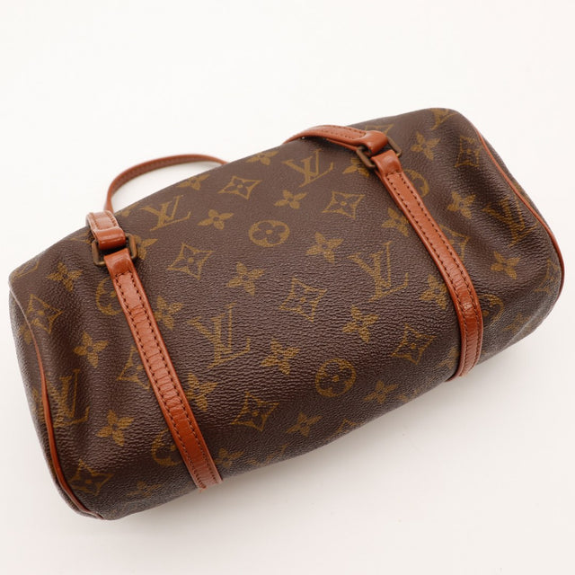 Sac Louis Vuitton Papillon 30 vue en plongée attaches des anses occasion authentique — AMANA Vintage