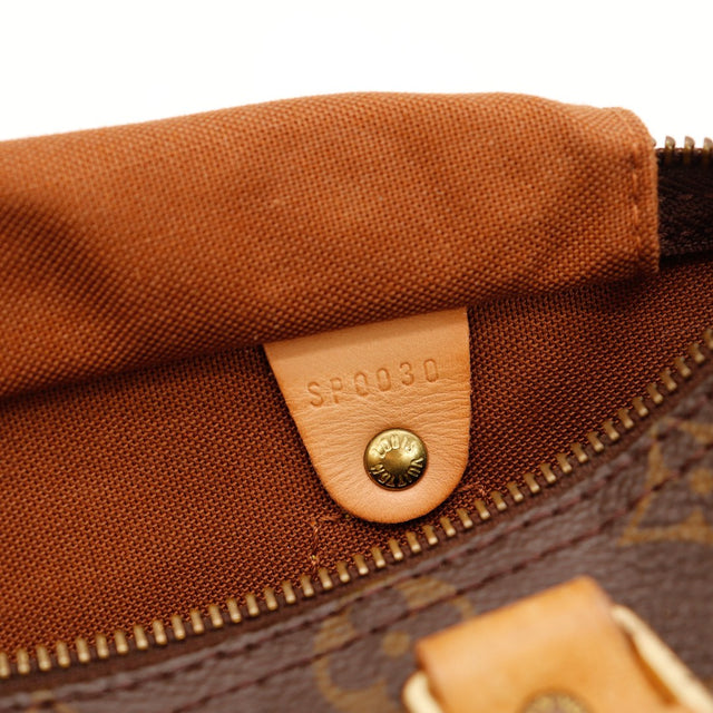datumcode SP0030 Louis Vuitton Speedy 30 lipje Binnenkante — AMANA Vintage