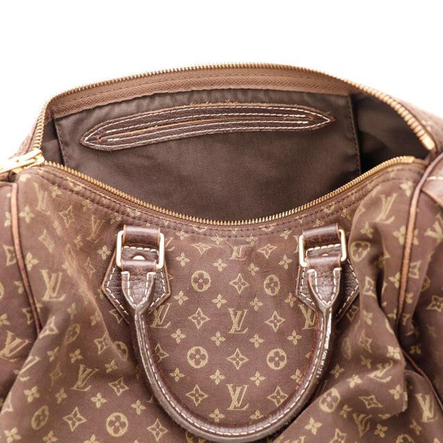 binnenkant voering Louis Vuitton Speedy 30 Mini Lin schoon — AMANA Vintage