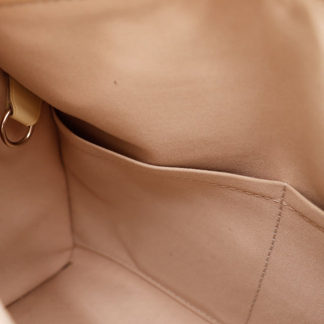 Binnenkant schoon Louis Vuitton Speedy 30 Épi ivoire voering beige — AMANA Vintage