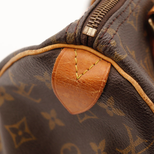 Vue de dessus Louis Vuitton Speedy 25 Toile Monogramme occasion authentique — AMANA Vintage