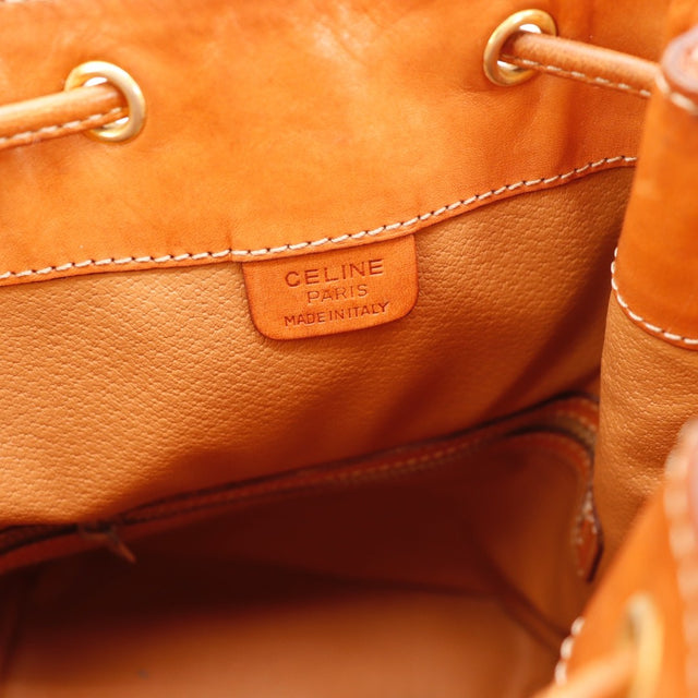 Estampille Céline Paris Made in Italy Seau Macadam — AMANA Vintage
