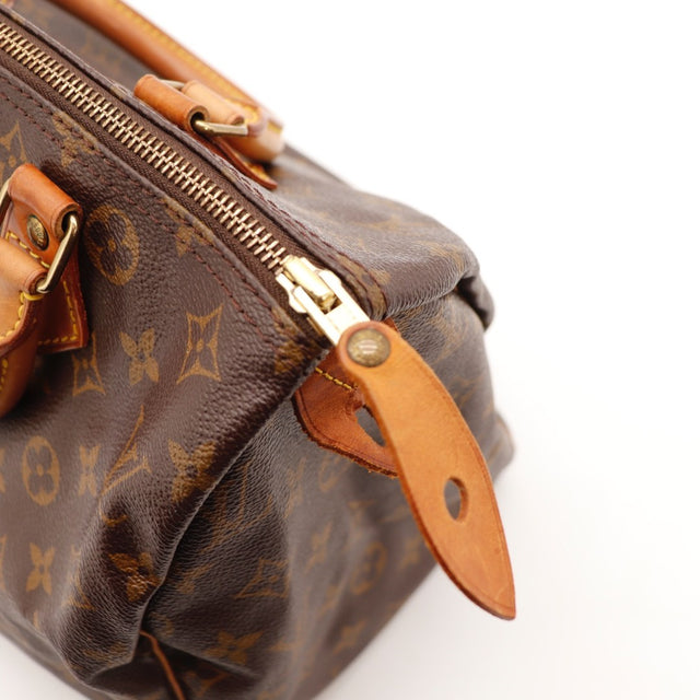 Détail de l'argenterie Louis Vuitton Speedy 30 Toile Monogramme occasion authentique — AMANA Vintage