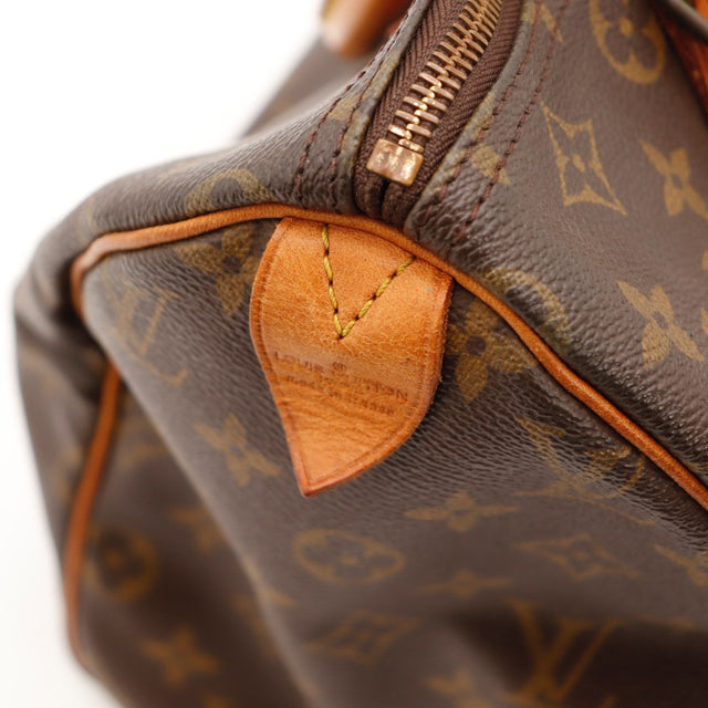 Vue du fond Louis Vuitton Speedy 30 Toile Monogramme occasion authentique — AMANA Vintage