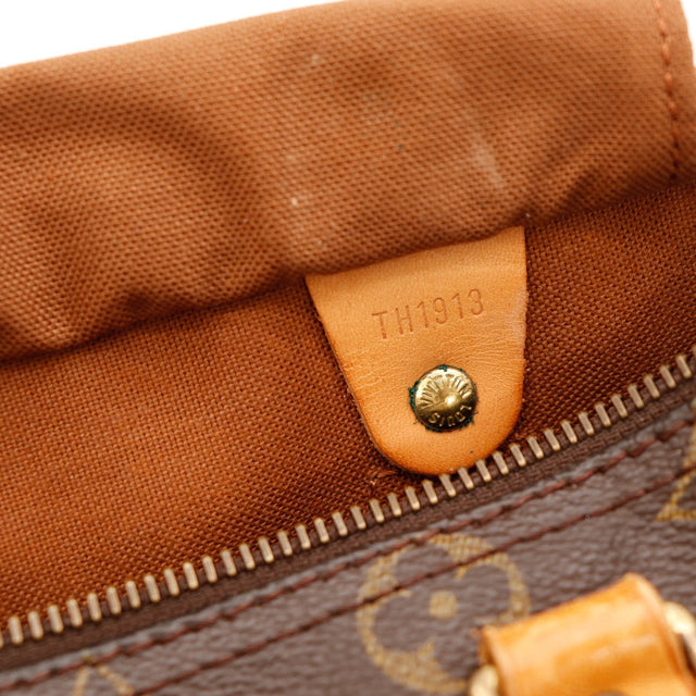 datumcode TH1913 Louis Vuitton Speedy 25 lipje hangslot Binnenkante — AMANA Vintage