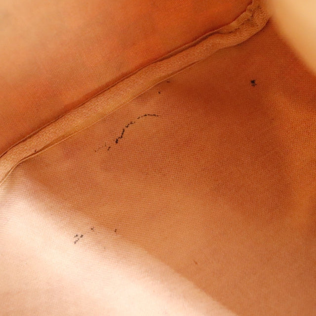 detail van stiksels van Louis Vuitton Speedy 30 Damier Azur — AMANA Vintage