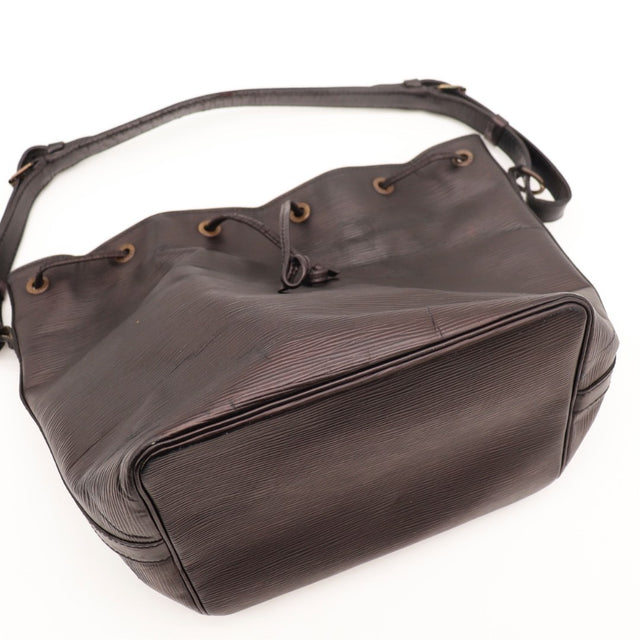 Alça de ombro regulável Louis Vuitton Noé PM pele Épi preta vintage autêntica — AMANA Vintage