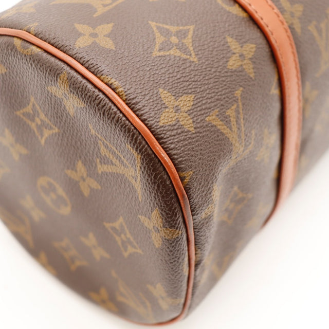 Vue du dessus Louis Vuitton Papillon 30 Toile Monogramme occasion authentique — AMANA Vintage