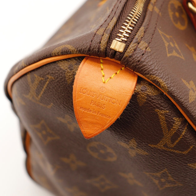 Détail de l'argenterie Louis Vuitton Speedy 30 Toile Monogramme occasion authentique — AMANA Vintage