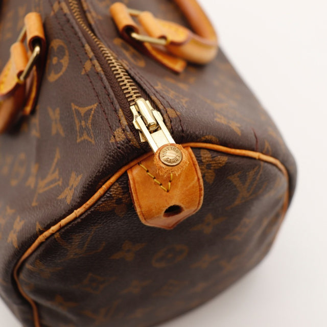 Vue du fond Louis Vuitton Speedy 30 Toile Monogramme occasion authentique — AMANA Vintage
