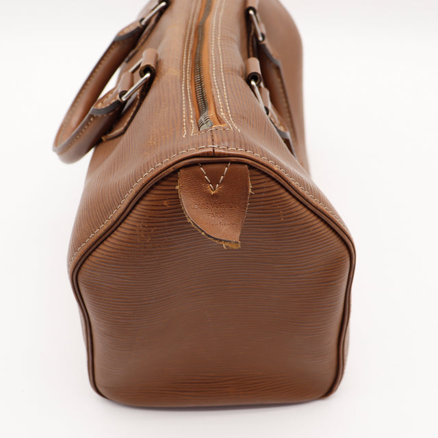 De Speedy 30 Louis Vuitton in bruin Épi