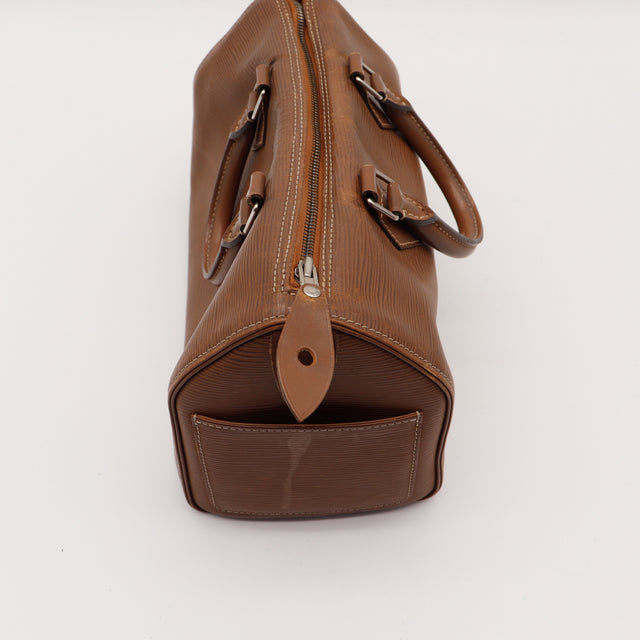 De Speedy 30 Louis Vuitton in bruin Épi