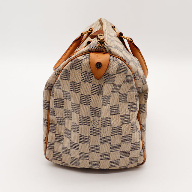 De Speedy 30 Damier Azur Louis Vuitton
