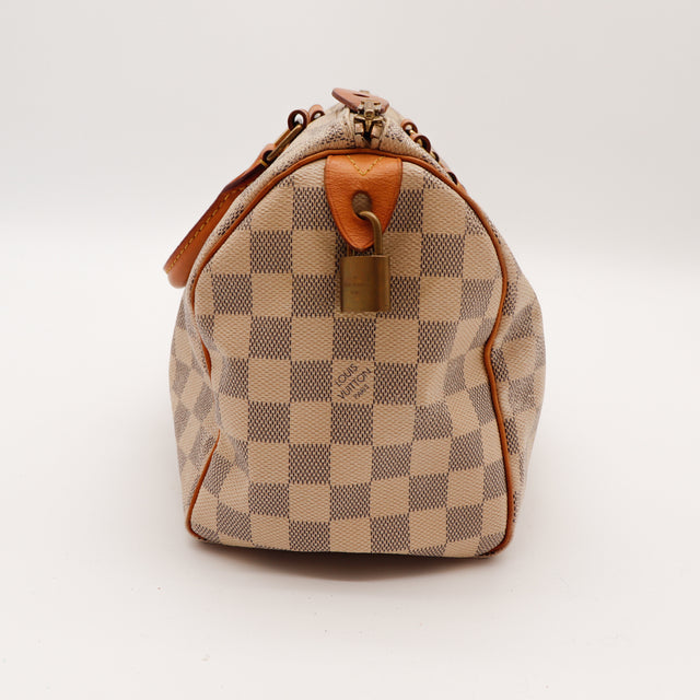 De Speedy 25 Damier Azur Louis Vuitton