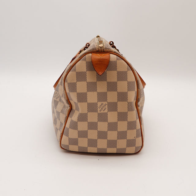 De Speedy 25 Damier Azur Louis Vuitton