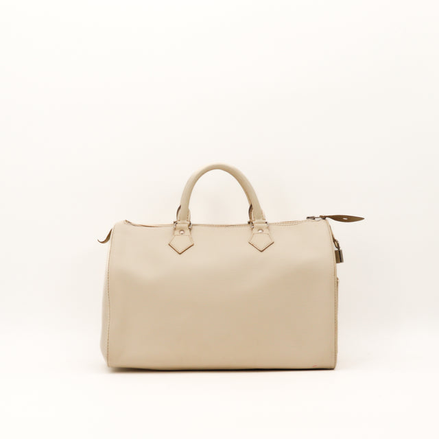 Le Speedy 30 Épi Blanc Louis Vuitton