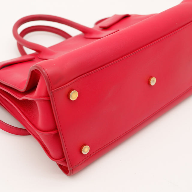 The Saint Laurent Sac de Jour Bag in Pink