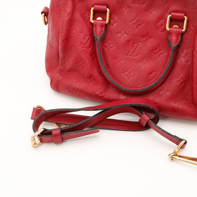 Die Speedy 25 Empreinte Rouge Louis Vuitton