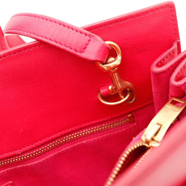 The Saint Laurent Sac de Jour Bag in Pink