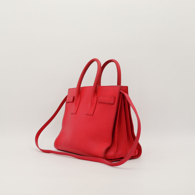 The Saint Laurent Sac de Jour Bag in Pink