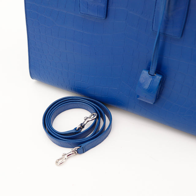 Le Sac de Jour Large Embossé Saint Laurent