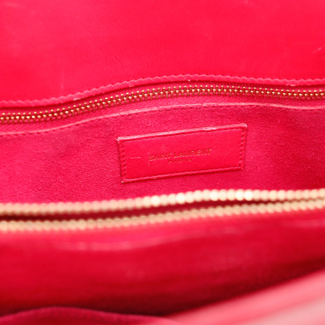 The Saint Laurent Sac de Jour Bag in Pink