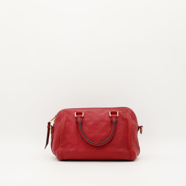 Die Speedy 25 Empreinte Rouge Louis Vuitton