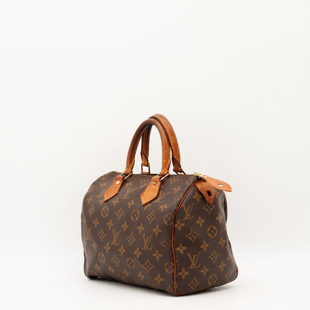 Vue de dos Louis Vuitton Speedy 25 Toile Monogramme occasion authentique — AMANA Vintage