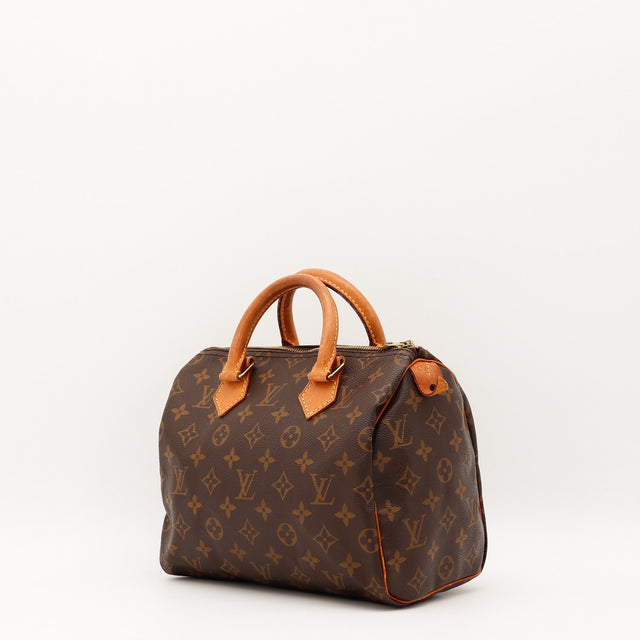 Vue de dos Louis Vuitton Speedy 25 Toile Monogramme occasion authentique — AMANA Vintage