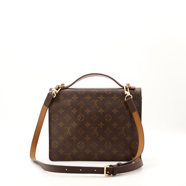 Sac Louis Vuitton Monceau 28 vue arrière avec bandoulière amovible — AMANA Vintage